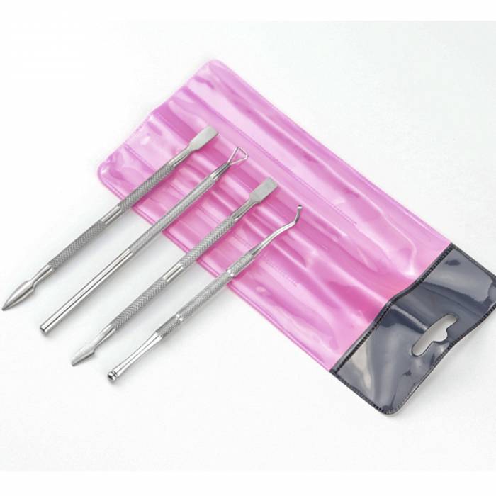 4pcs Manicure Kit Cuticle Pusher Set-1