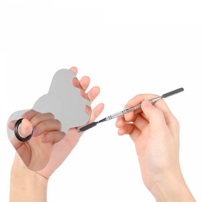 Cosmetic Nail Polish Painting Mixing Palette-4