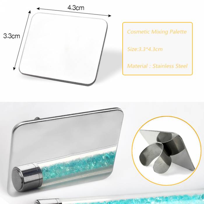 Nail Art Mixing Palette with Ring - Image 4
