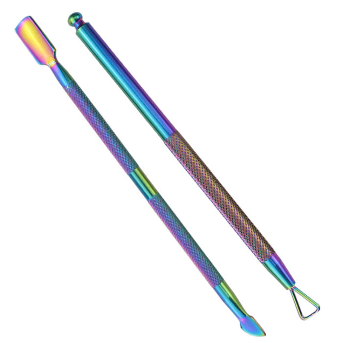 Cuticle Peeler Scraper Nail Pusher Set