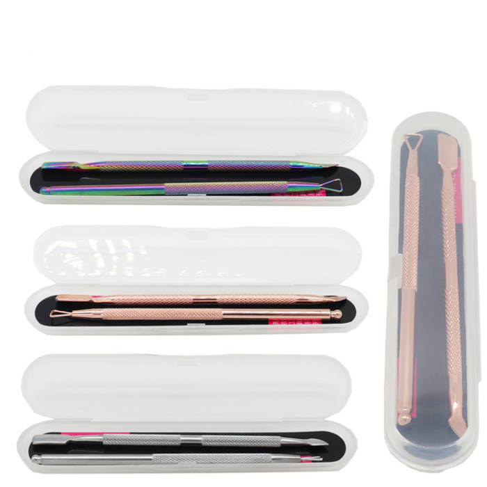 Cuticle Peeler Scraper Nail Pusher Set