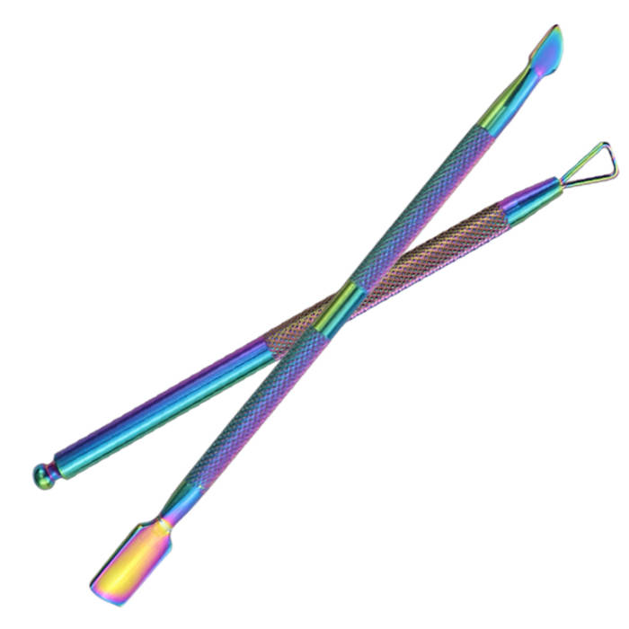 Cuticle Peeler Scraper Nail Pusher Set - Image 3