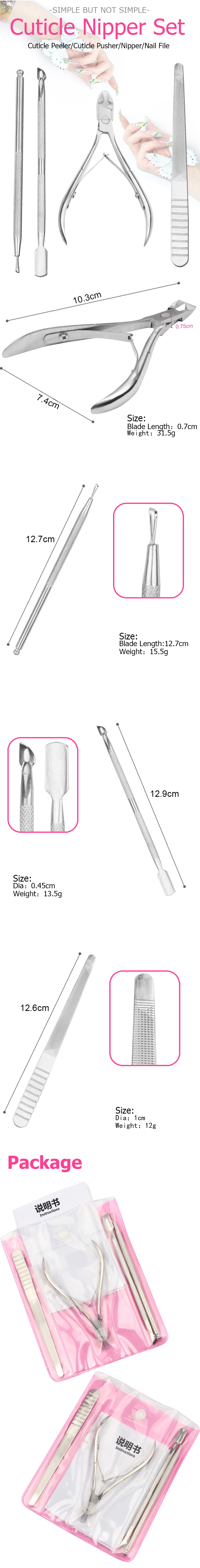 Description of Cuticle Nipper Set